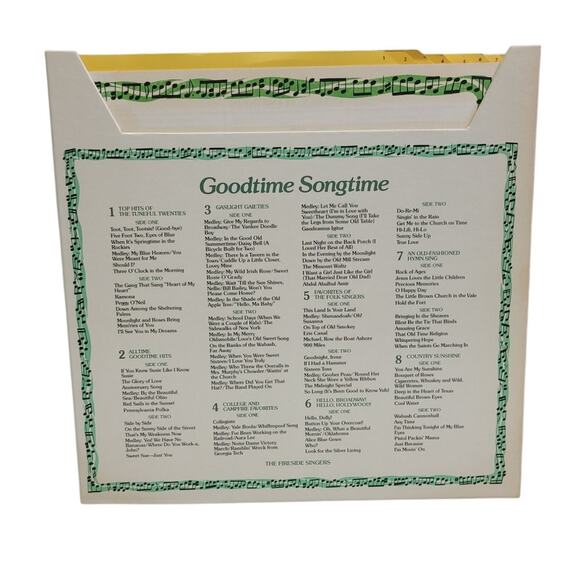 Vintage 1976 Reader's Digest Goodtime Songtime 8 Vinyl Record Set w Booklet - Picture 2 of 7